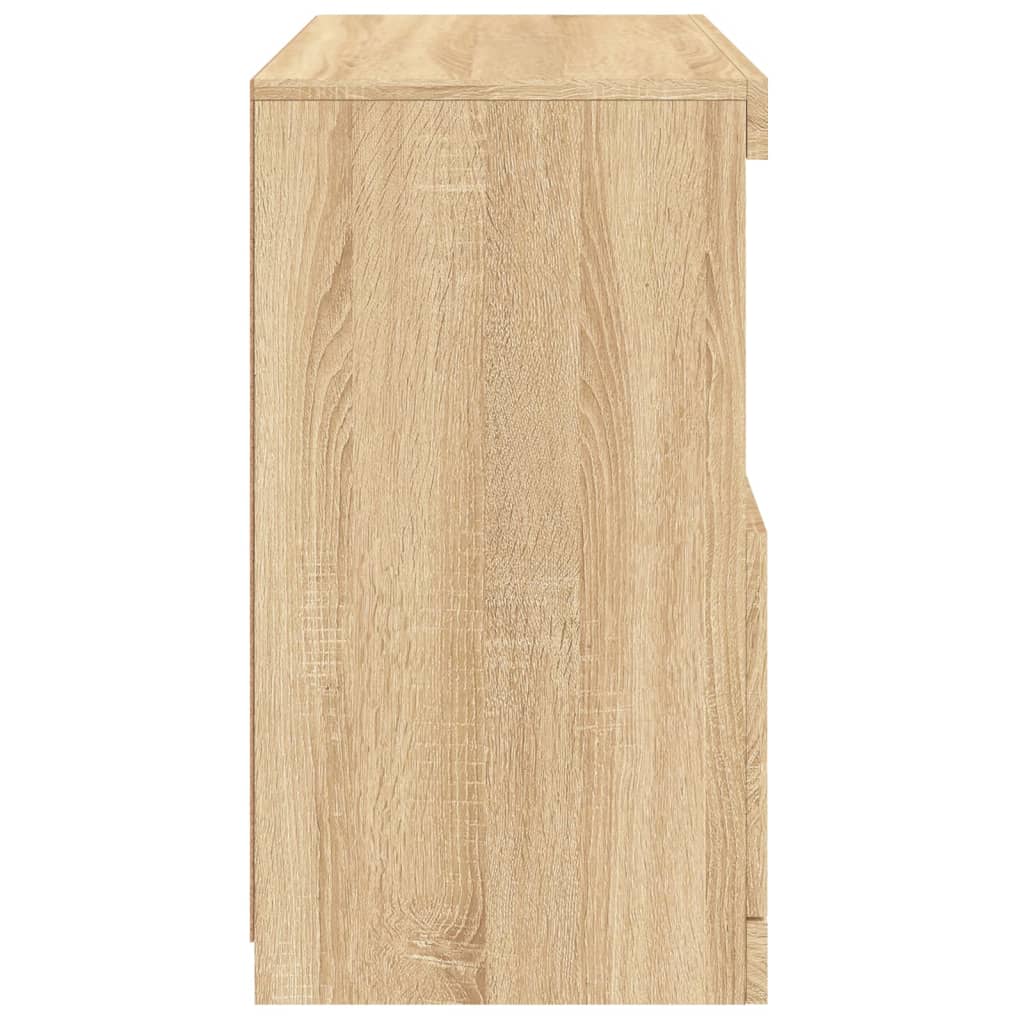 Buffet avec lumières LED chêne sonoma 60x37x67 cm - XIOS