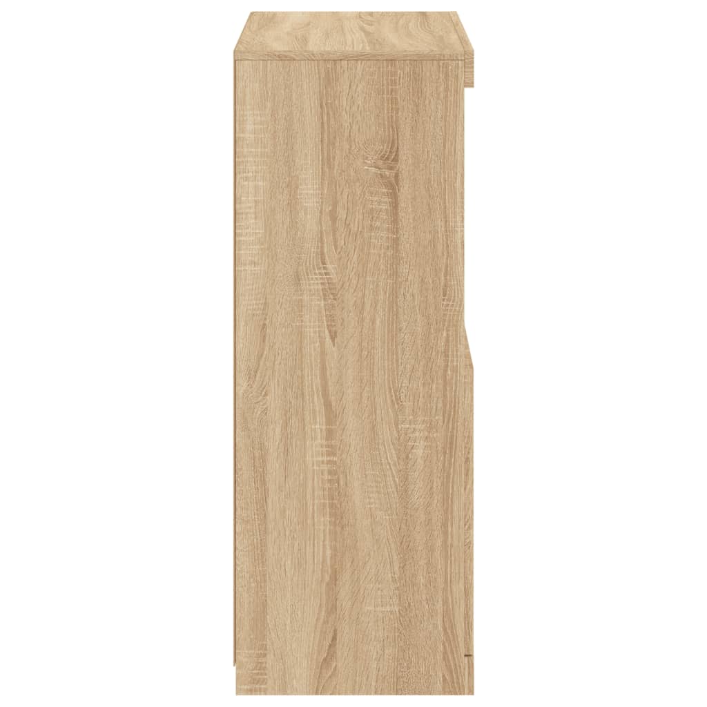 Buffet avec lumières LED chêne sonoma 60,5x37x100 cm - XIOS