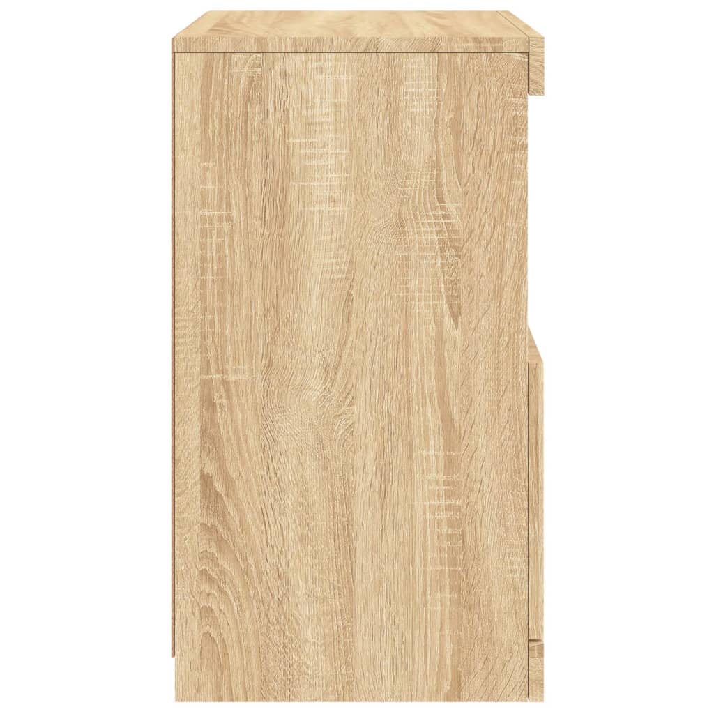 Buffet avec lumières LED chêne sonoma 41x37x67 cm - XIOS