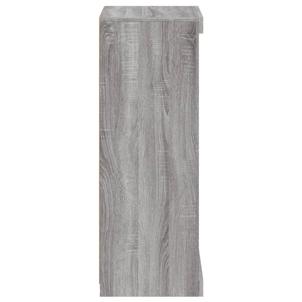 Buffet avec lumières LED sonoma gris 41x37x100 cm - XIOS