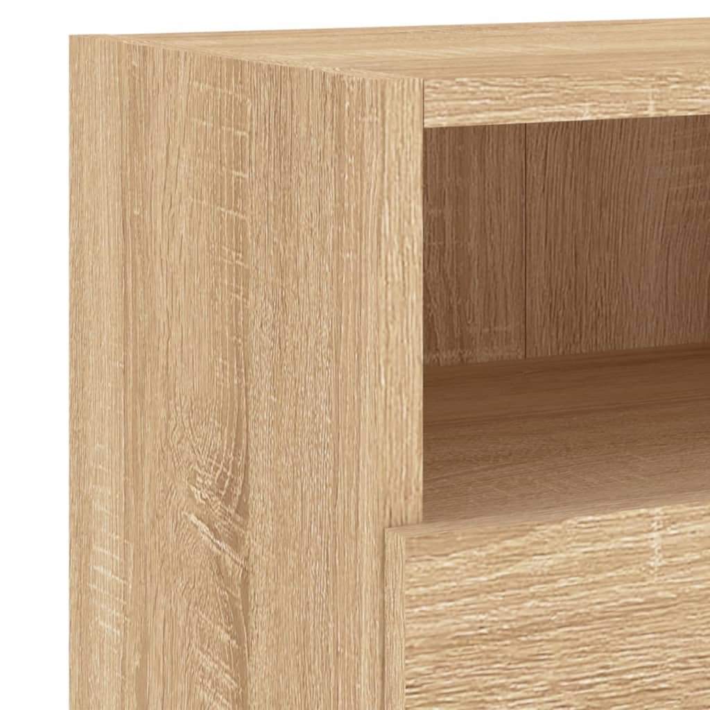 Meubles TV muraux 2 pcs chêne sonoma 60x30x30cm bois ingénierie - XIOS