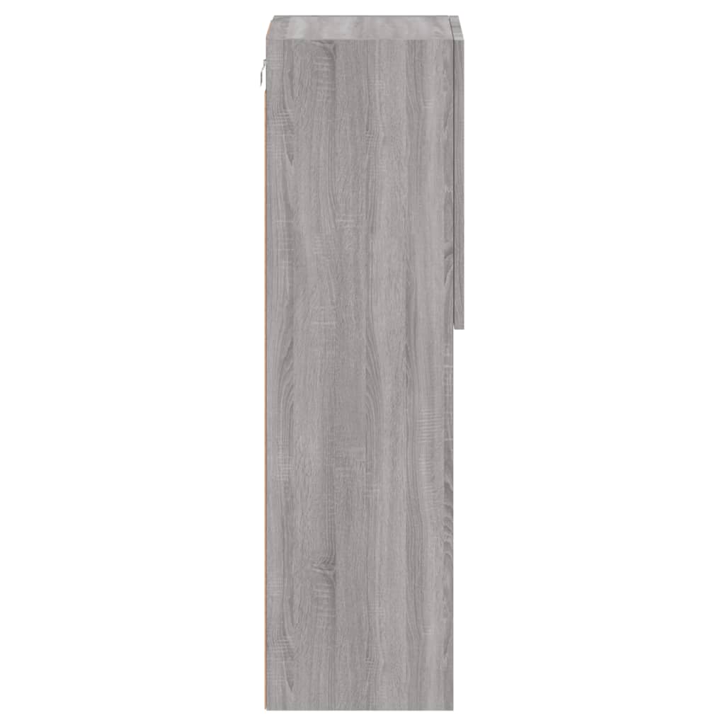 Meuble TV avec lumières LED sonoma gris 30,5x30x102 cm - XIOS
