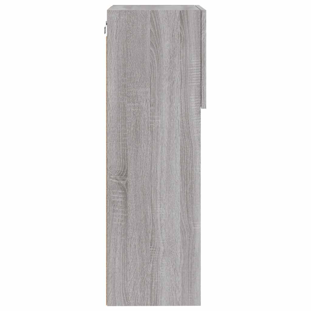 Meuble TV avec lumières LED sonoma gris 40,5x30x90 cm - XIOS