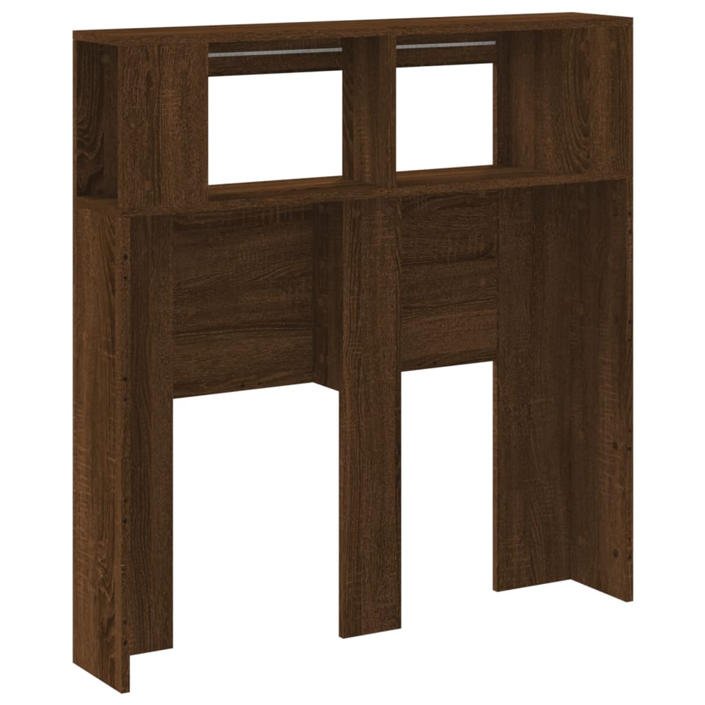 Tête de lit à LED chêne marron 100x18,5x103,5cm bois ingénierie - XIOS