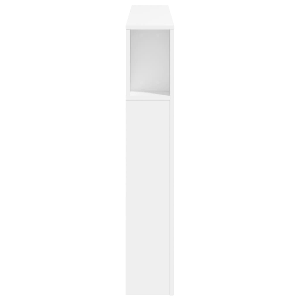 Tête de lit à LED blanc 140x18,5x103,5 cm bois d'ingénierie - XIOS