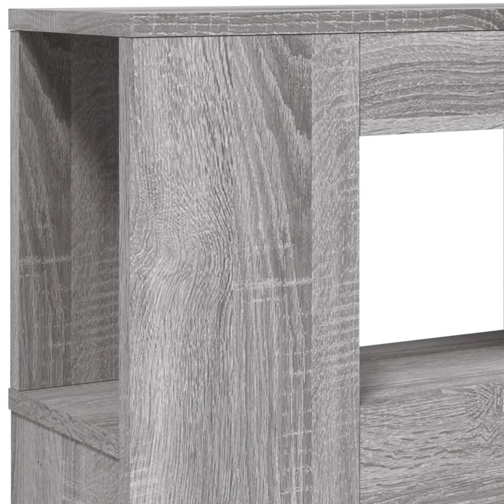 Tête de lit à LED sonoma gris 160x18,5x103,5 cm bois ingénierie - XIOS