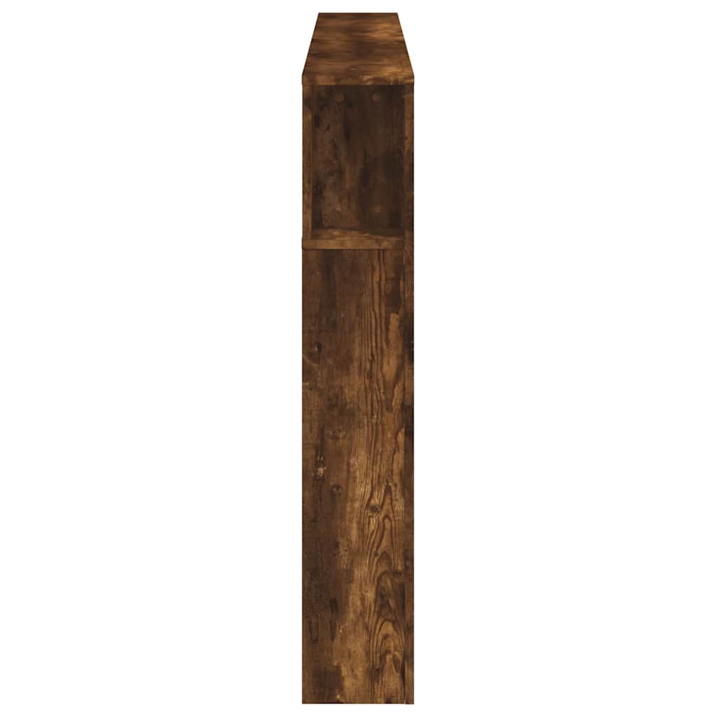 Tête de lit à LED chêne fumé 180x18,5x103,5cm bois d'ingénierie - XIOS