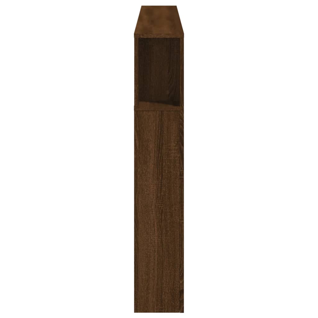 Tête de lit à LED chêne marron 180x18,5x103,5cm bois ingénierie - XIOS