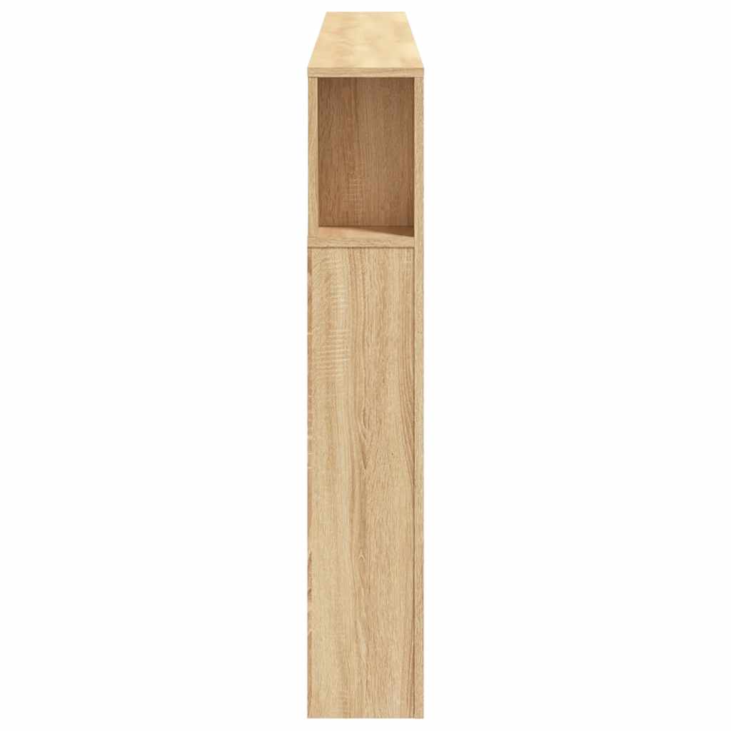 Tête de lit à LED chêne sonoma 200x18,5x103,5cm bois ingénierie - XIOS