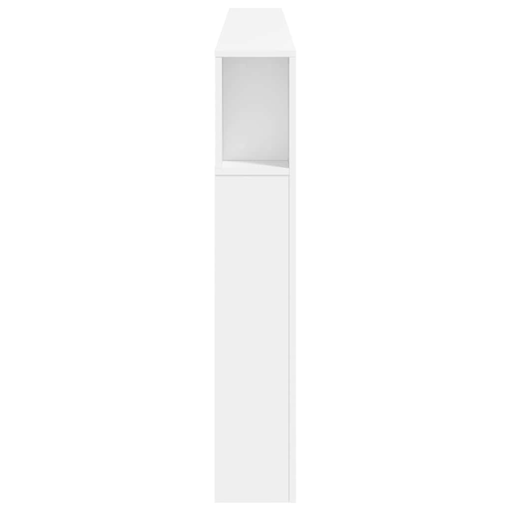 Tête de lit à LED blanc 220x18,5x103,5 cm bois d'ingénierie - XIOS