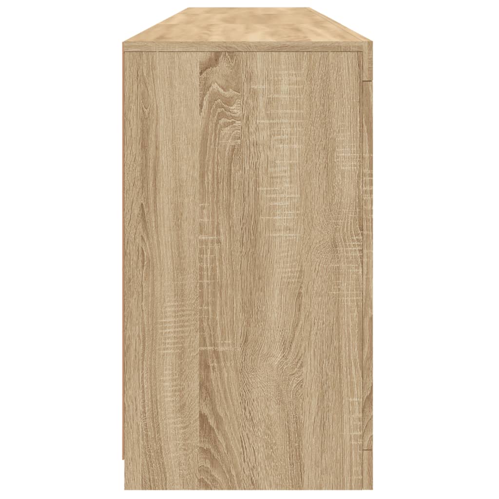 Buffet avec lumières LED chêne sonoma 181,5x37x67 cm - XIOS