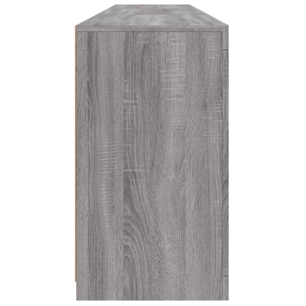 Buffet avec lumières LED sonoma gris 181,5x37x67 cm - XIOS