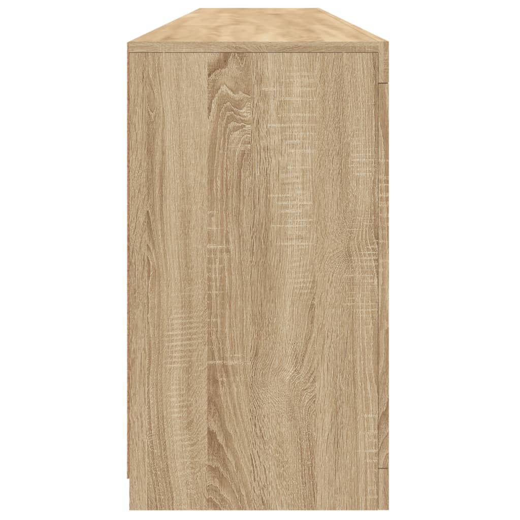 Buffet avec lumières LED chêne sonoma 202x37x67 cm - XIOS