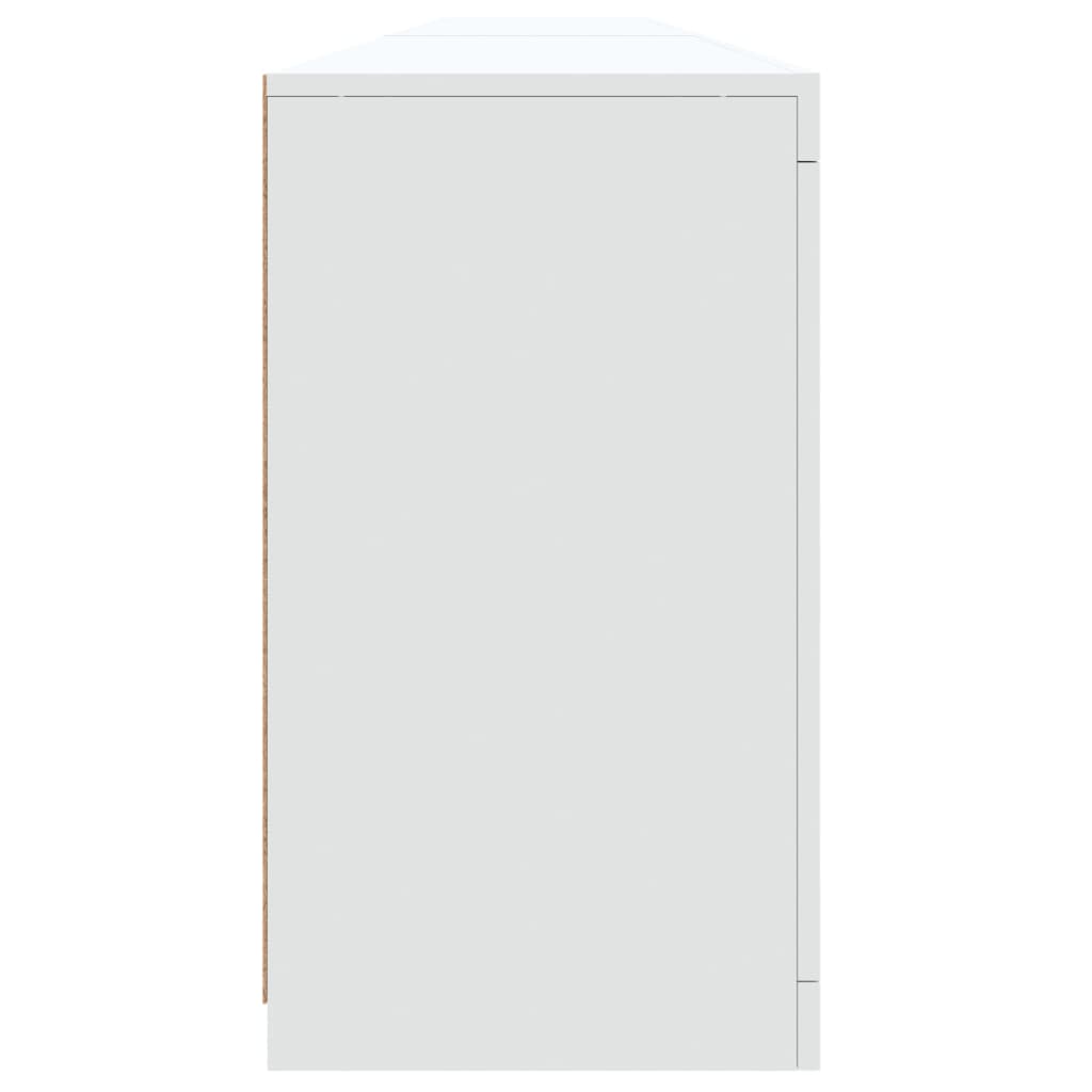 Buffet avec lumières LED blanc 283x37x67 cm - XIOS