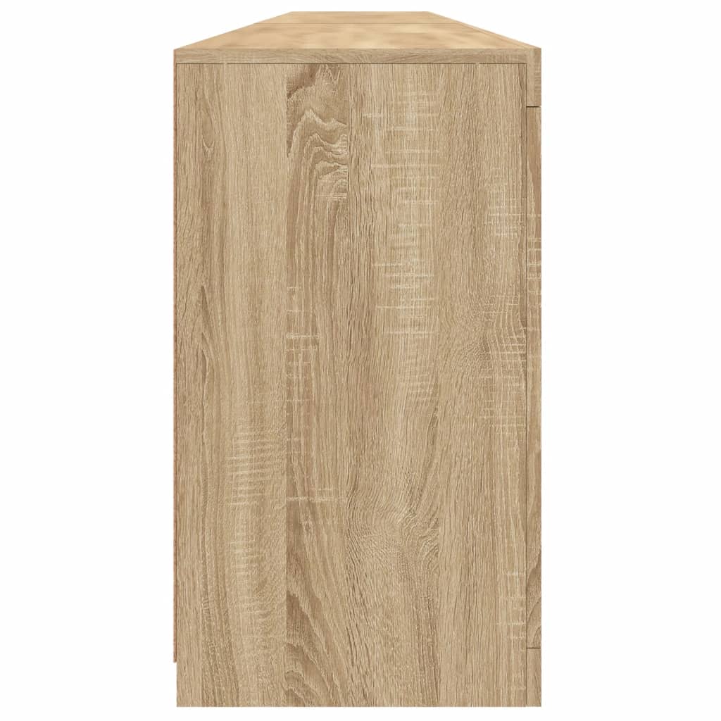 Buffet avec lumières LED chêne sonoma 283x37x67 cm - XIOS