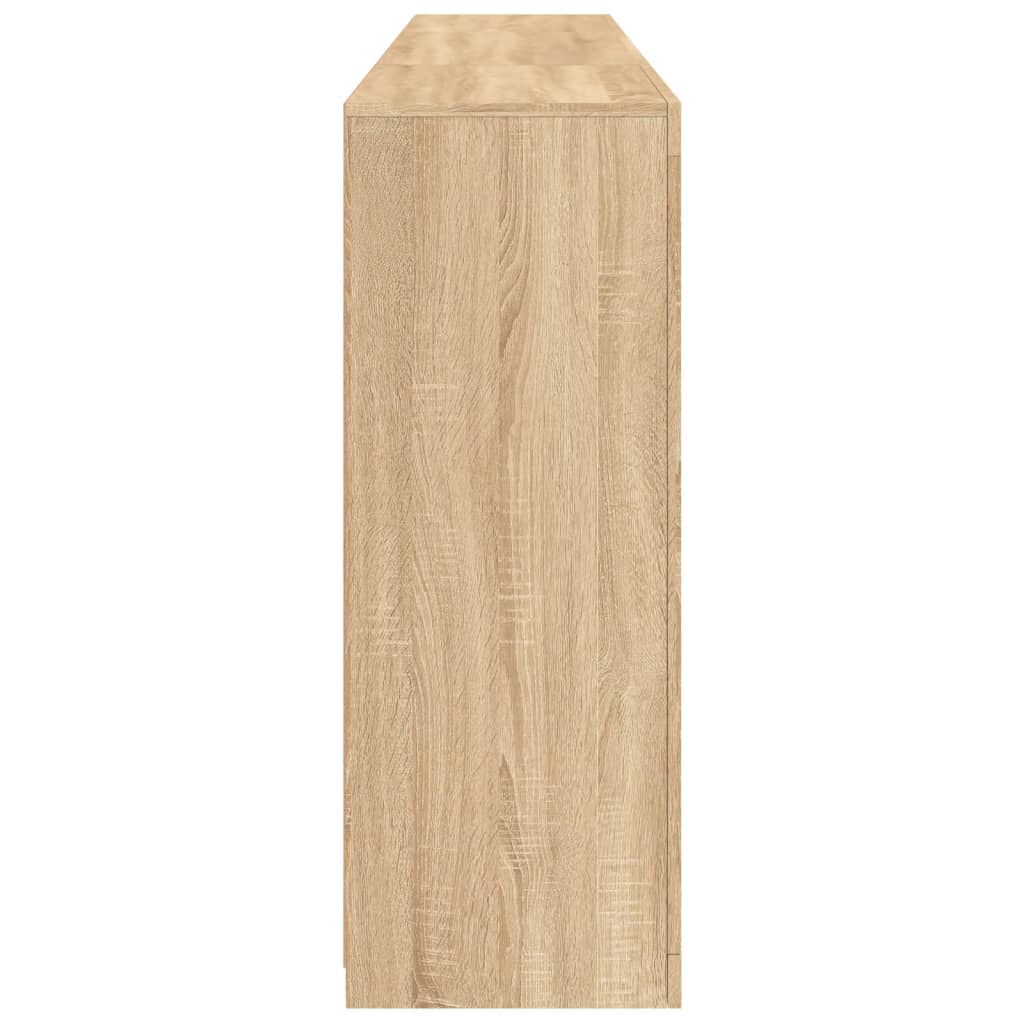 Buffet avec lumières LED chêne sonoma 202x37x100 cm - XIOS