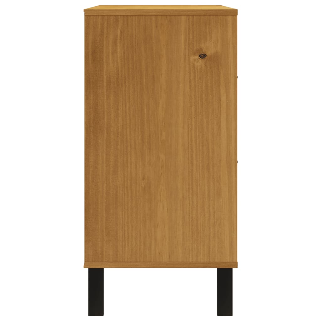 Commode FLAM 110x40x80 cm bois de pin massif - XIOS