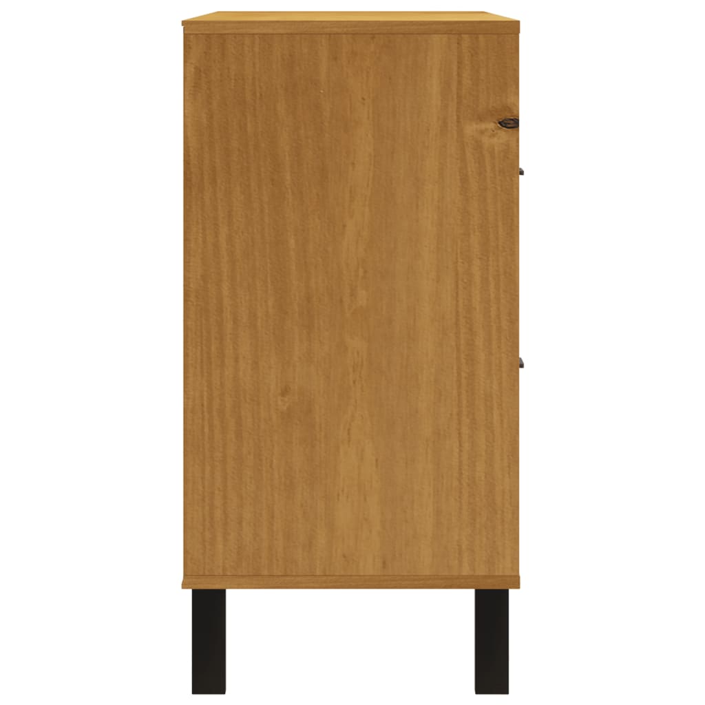Commode FLAM 110x40x80 cm bois de pin massif - XIOS