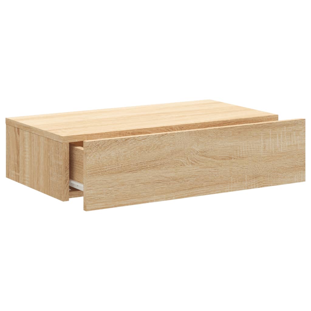 Meuble TV avec éclairage LED chêne sonoma 60x35x15,5 cm - XIOS