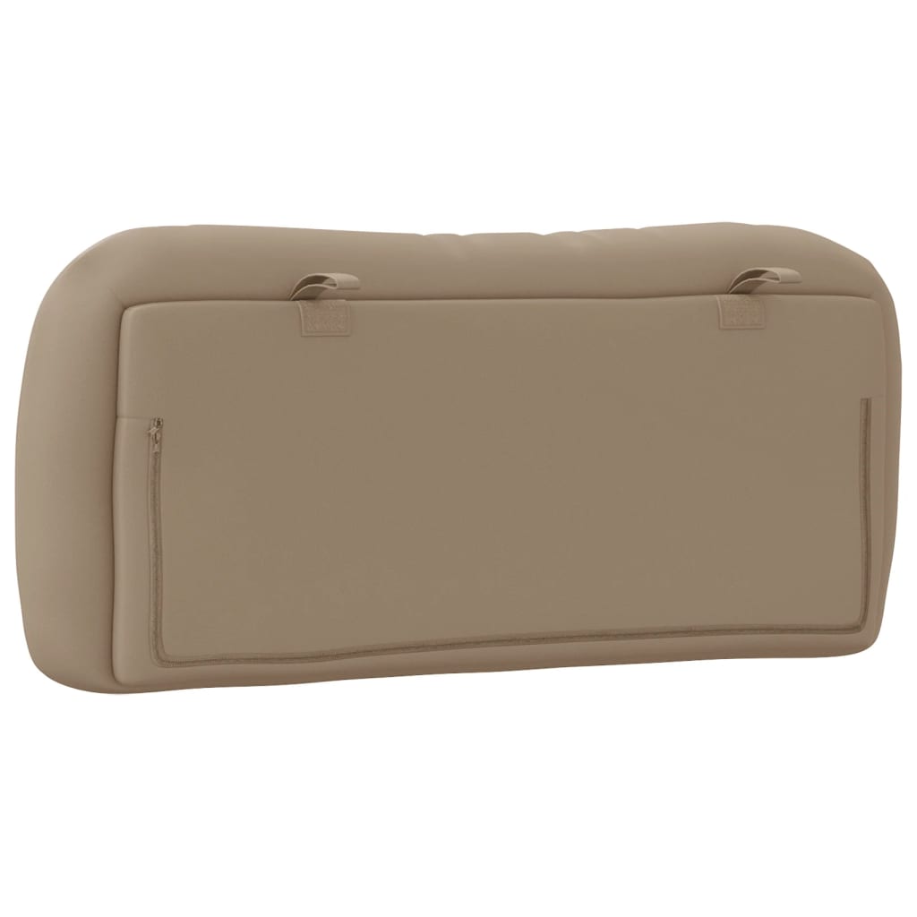 Coussin de tête de lit Hvar cappuccino 80 cm similicuir - XIOS