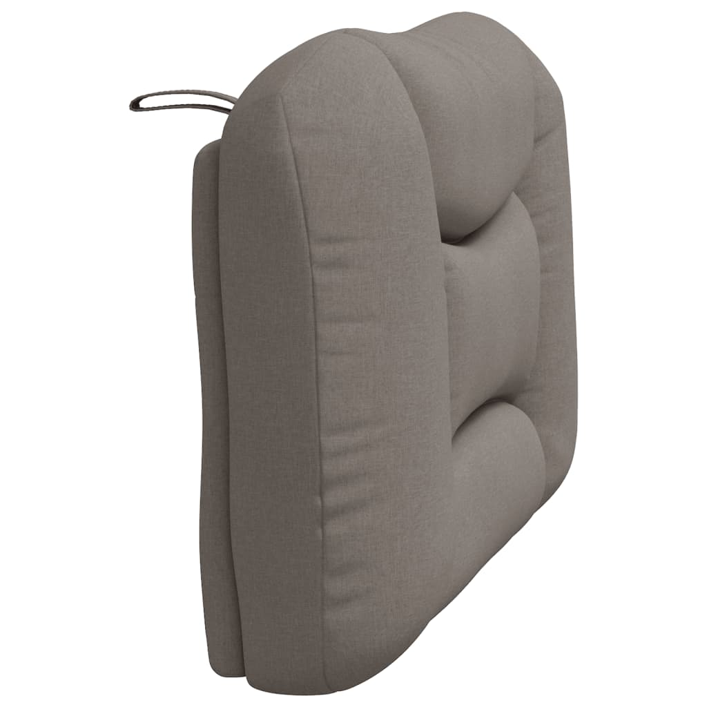 Coussin de tête de lit Hvar taupe 90 cm tissu - XIOS