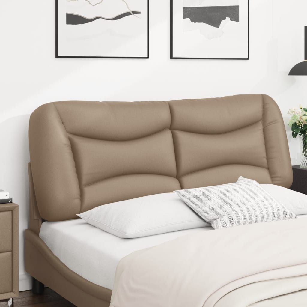 Coussin de tête de lit Hvar cappuccino 140 cm similicuir - XIOS