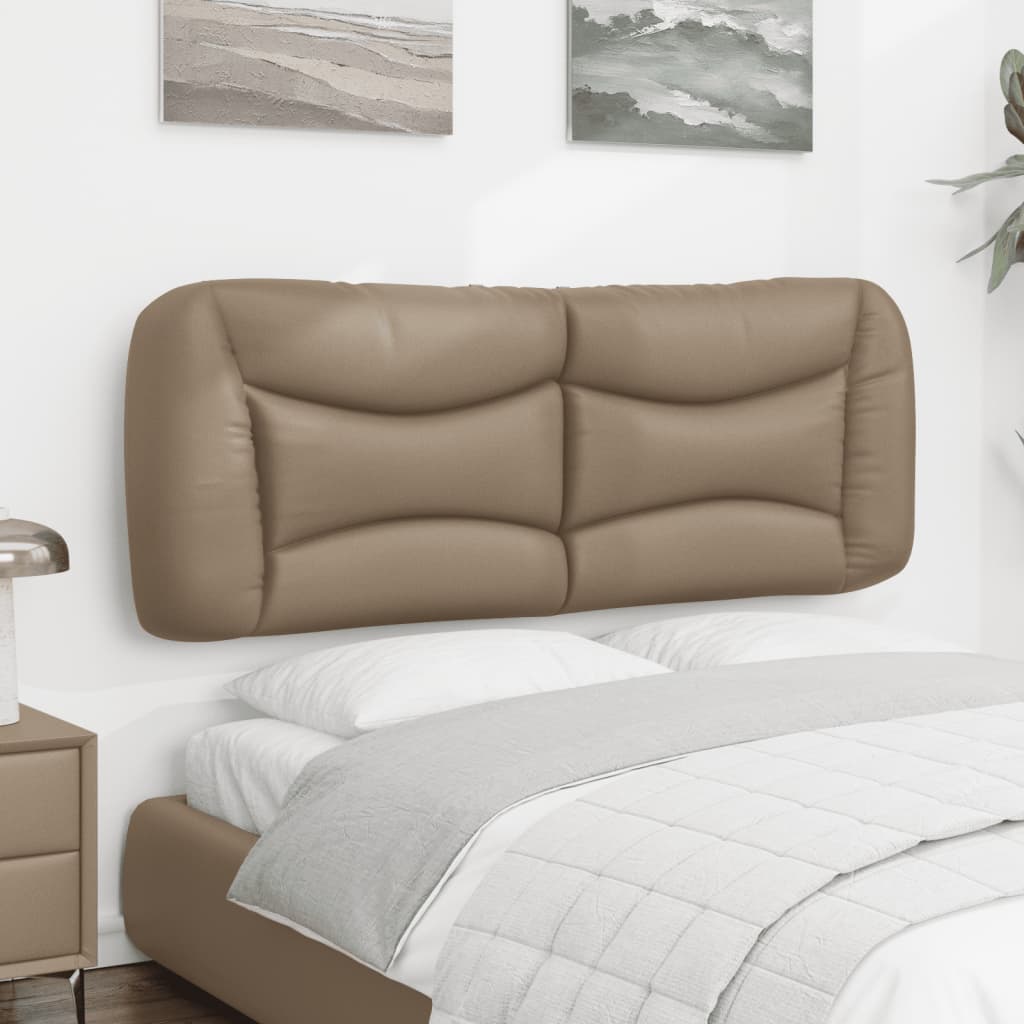 Coussin de tête de lit Hvar cappuccino 140 cm similicuir - XIOS