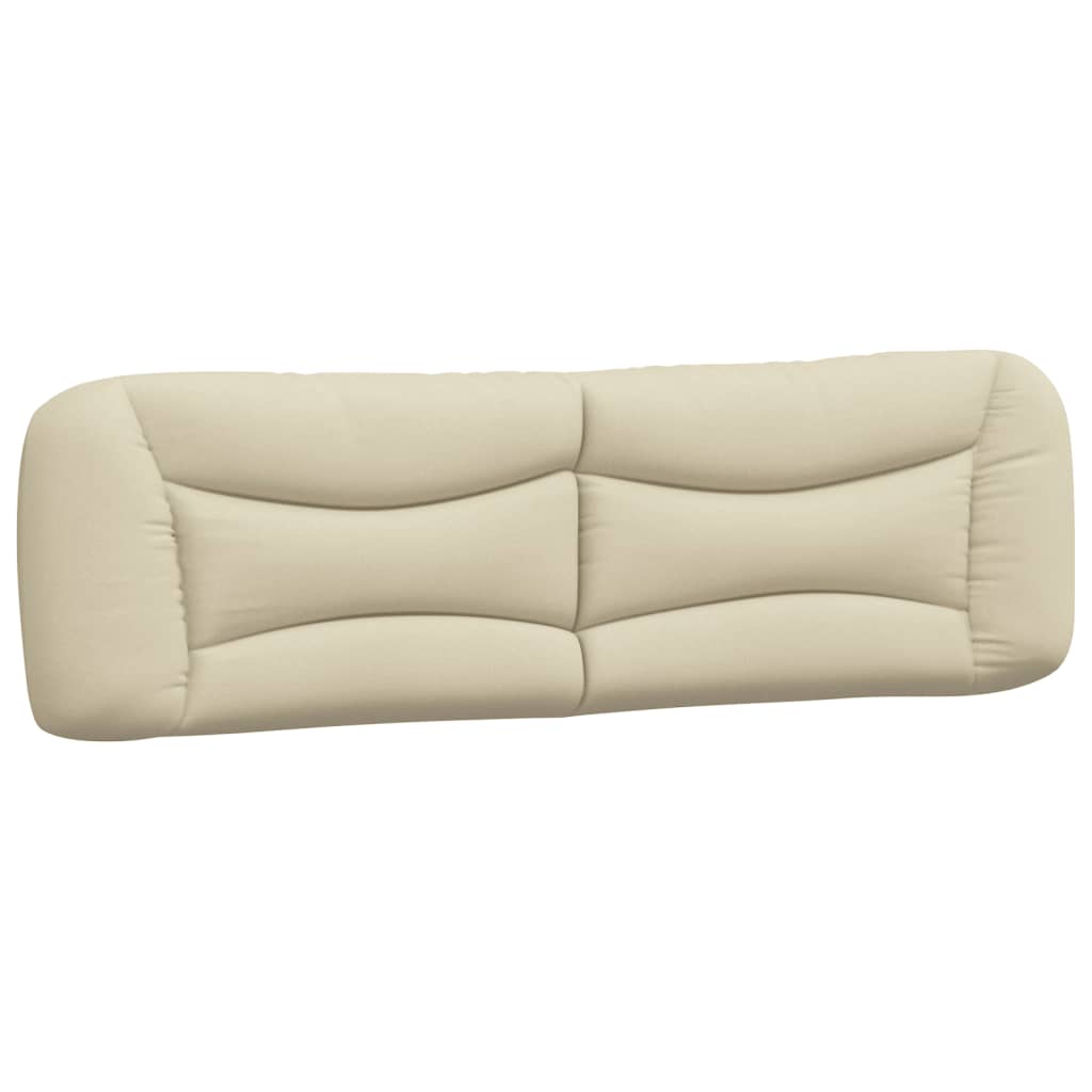 Coussin de tête de lit Hvar crème 180 cm tissu - XIOS