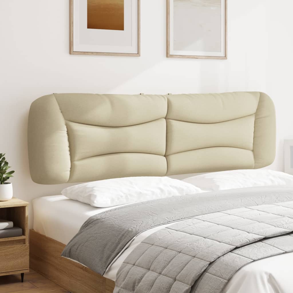 Coussin de tête de lit Hvar crème 180 cm tissu - XIOS