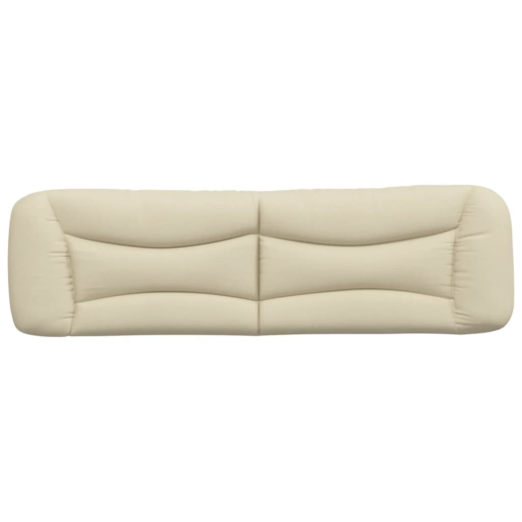 Coussin de tête de lit Hvar crème 180 cm tissu - XIOS