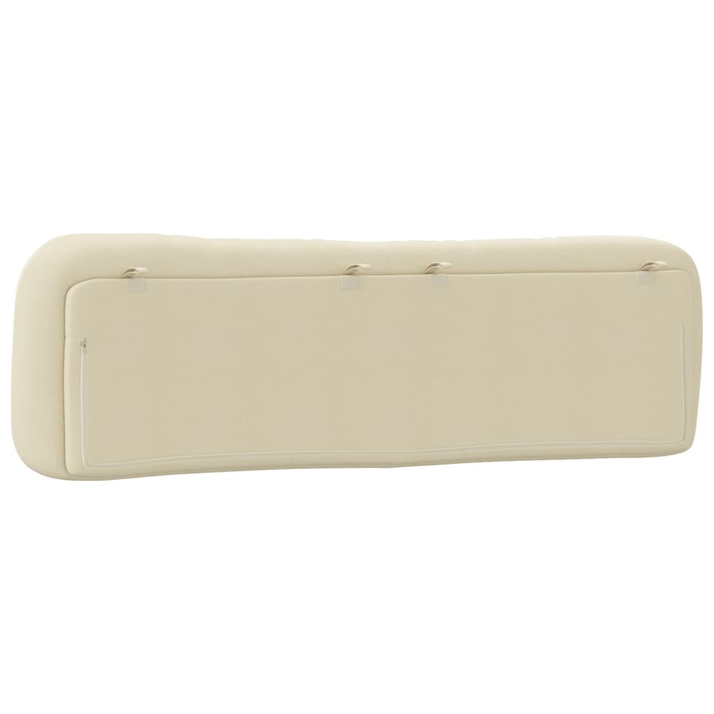 Coussin de tête de lit Hvar crème 180 cm tissu - XIOS