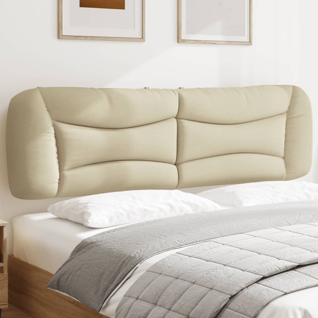 Coussin de tête de lit Hvar crème 180 cm tissu - XIOS
