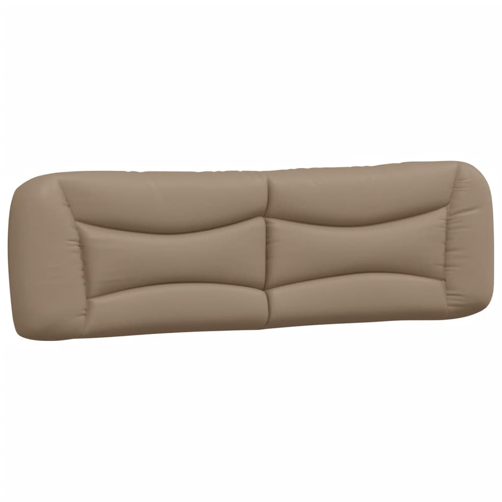 Coussin de tête de lit cappuccino 180 cm similicuir - XIOS