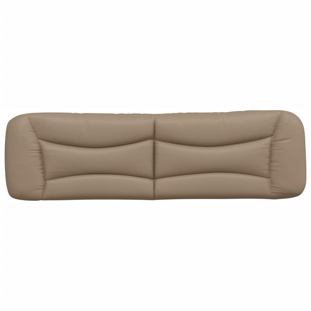 Coussin de tête de lit cappuccino 180 cm similicuir - XIOS