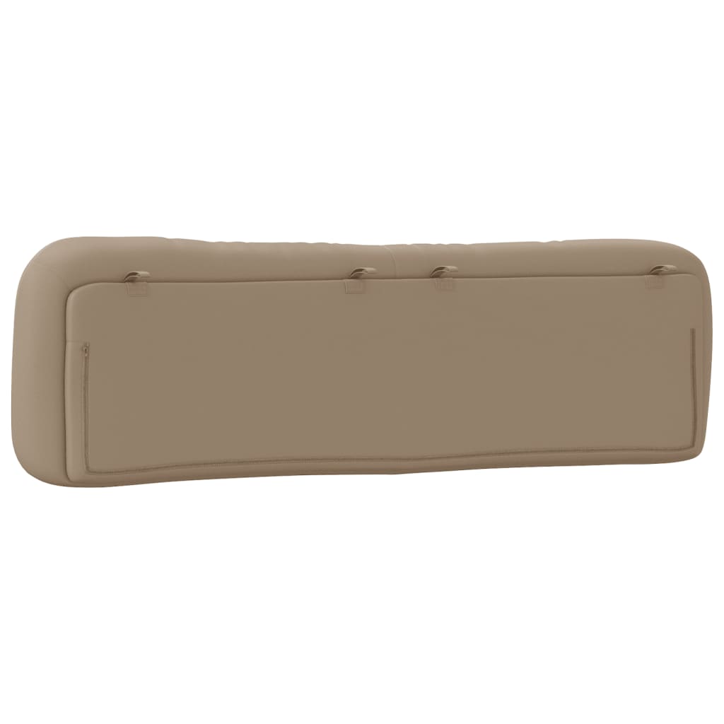 Coussin de tête de lit cappuccino 180 cm similicuir - XIOS