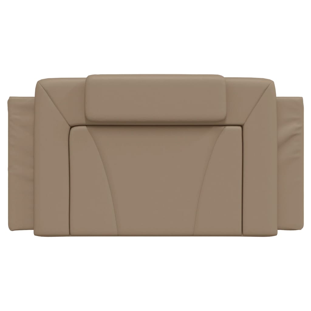 Coussin de tête de lit cappuccino 100 cm similicuir - XIOS