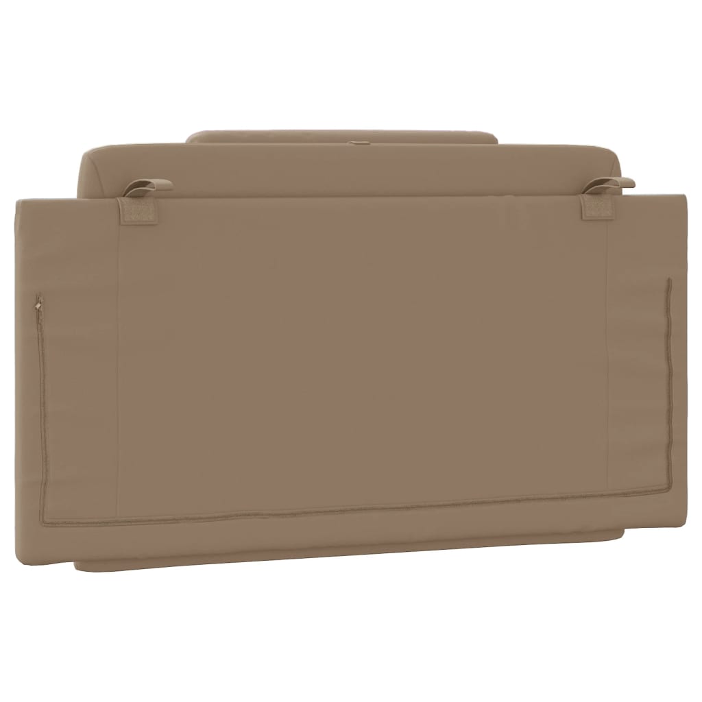 Coussin de tête de lit cappuccino 100 cm similicuir - XIOS