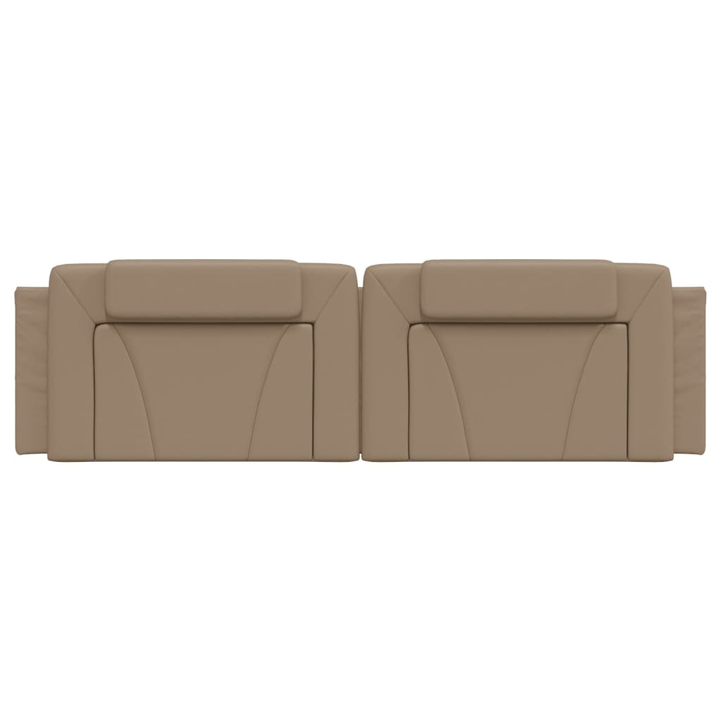 Coussin de tête de lit cappuccino 180 cm similicuir - XIOS