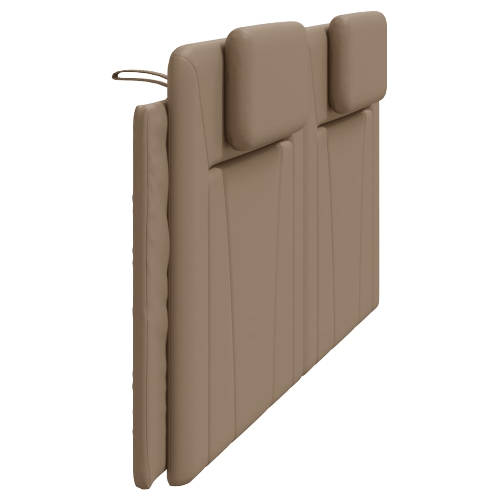 Coussin de tête de lit cappuccino 200 cm similicuir - XIOS
