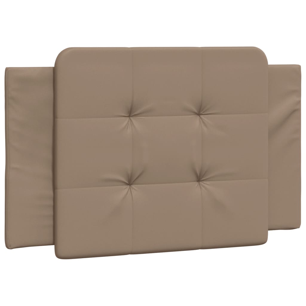 Coussin de tête de lit cappuccino 90 cm similicuir - XIOS
