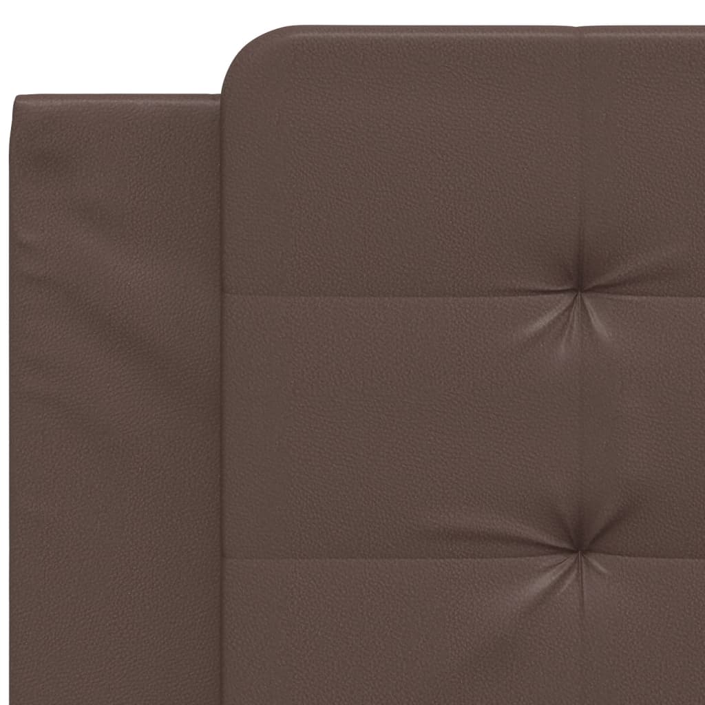 Coussin de tête de lit Zadar marron 100 cm similicuir - XIOS