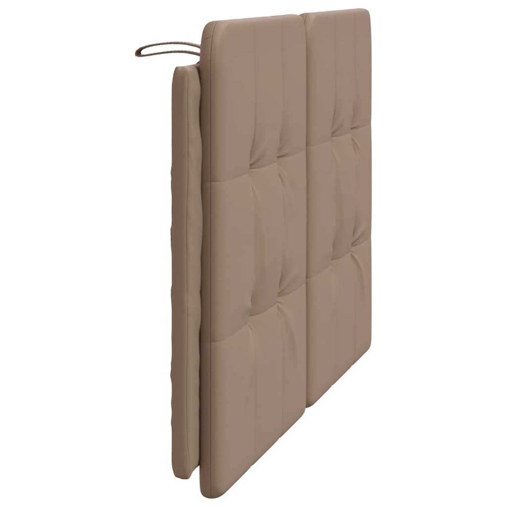 Coussin de tête de lit cappuccino 120 cm similicuir - XIOS