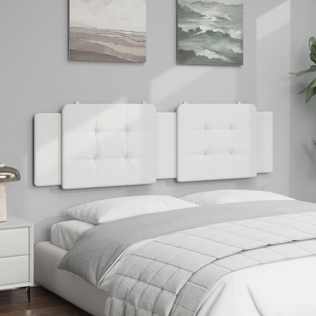 Coussin de tête de lit Zadar blanc 180 cm similicuir - XIOS