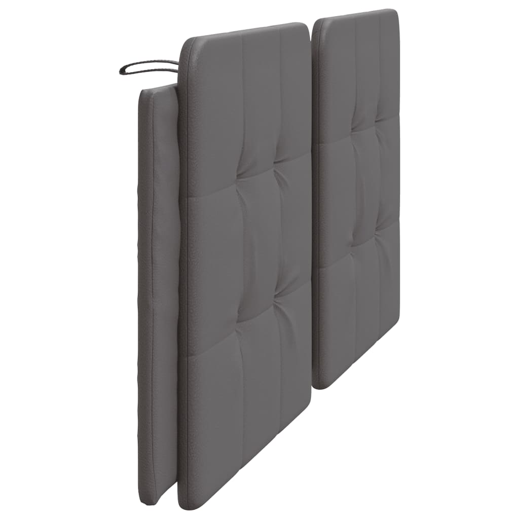 Coussin de tête de lit Zadar gris 200 cm similicuir - XIOS