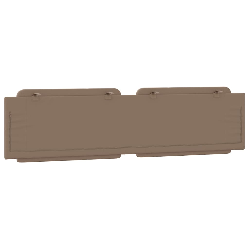 Coussin de tête de lit cappuccino 200 cm similicuir - XIOS