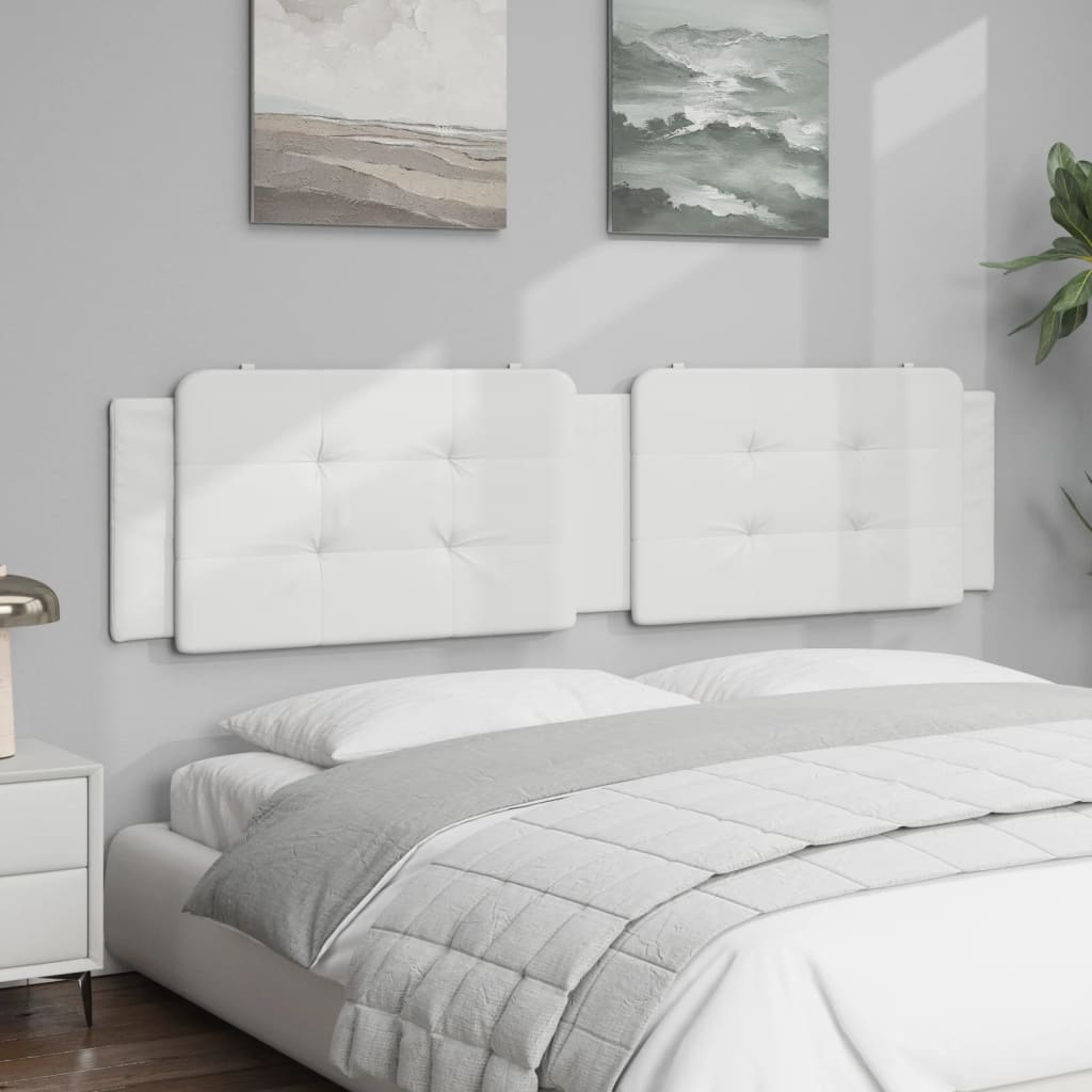 Coussin de tête de lit Zadar blanc 193 cm similicuir - XIOS