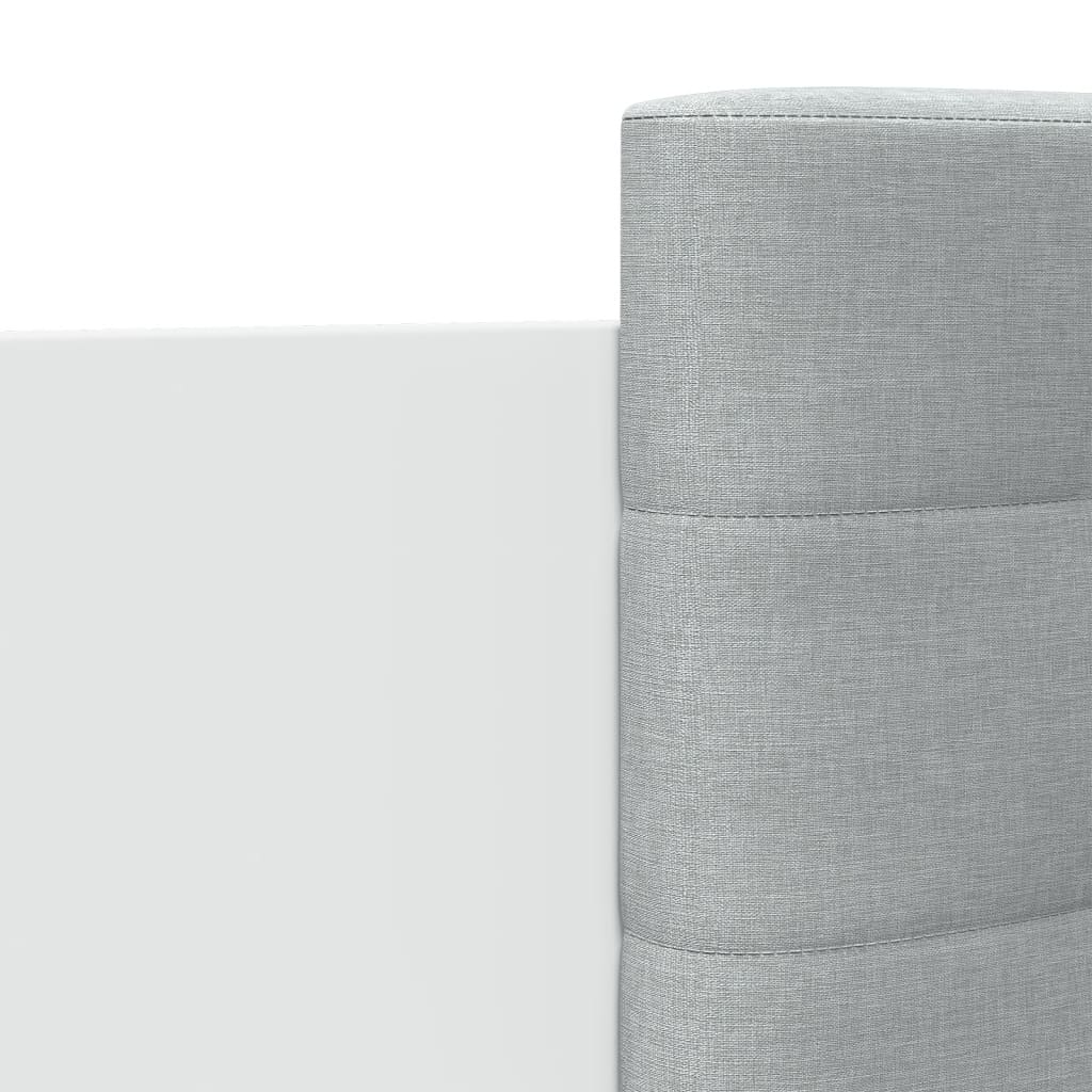 Cadre de lit avec LED sans matelas blanc 120x200 cm - XIOS