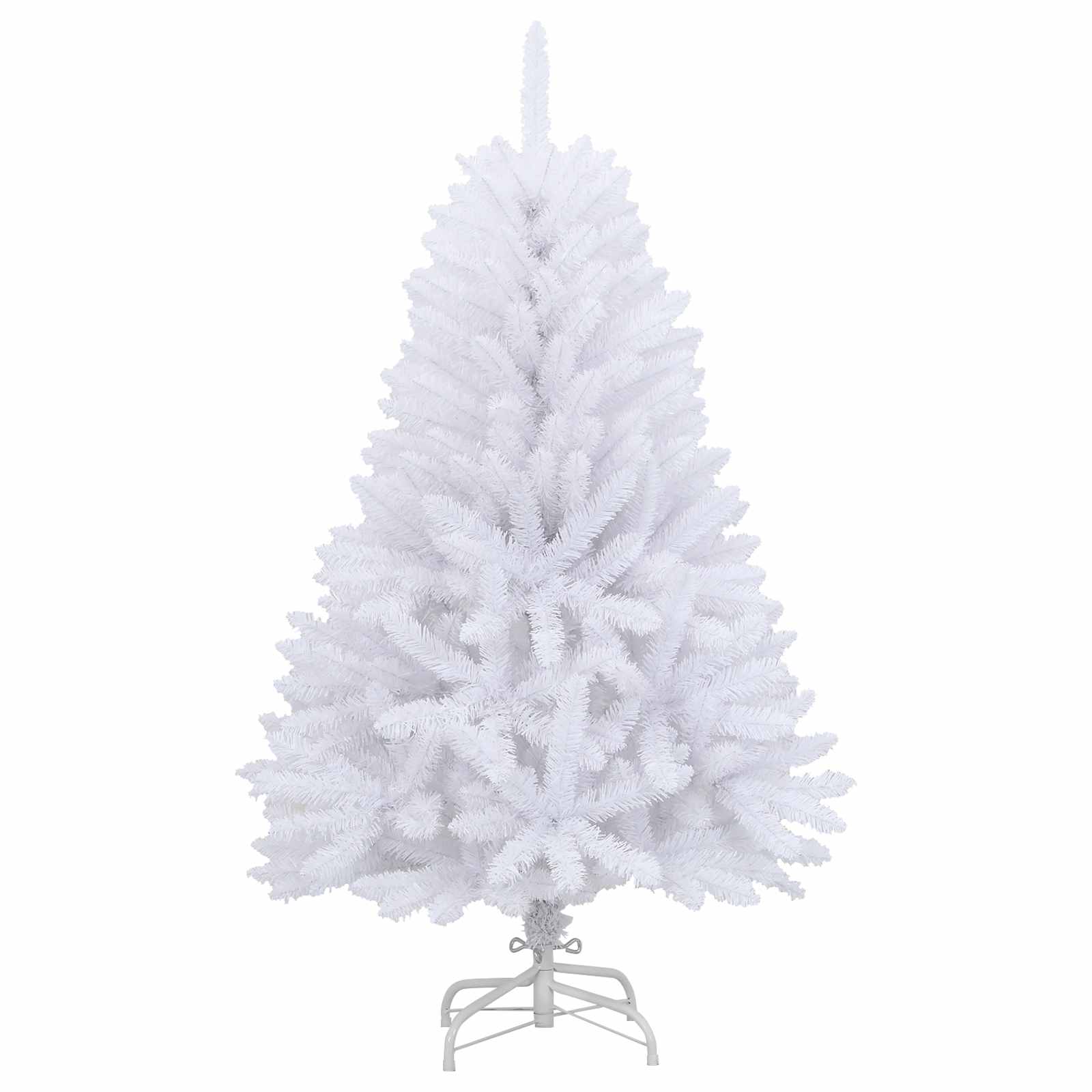 Sapin de Noël artificiel avec 150 LED Blanc 120 cm PVC et métal - XIOS