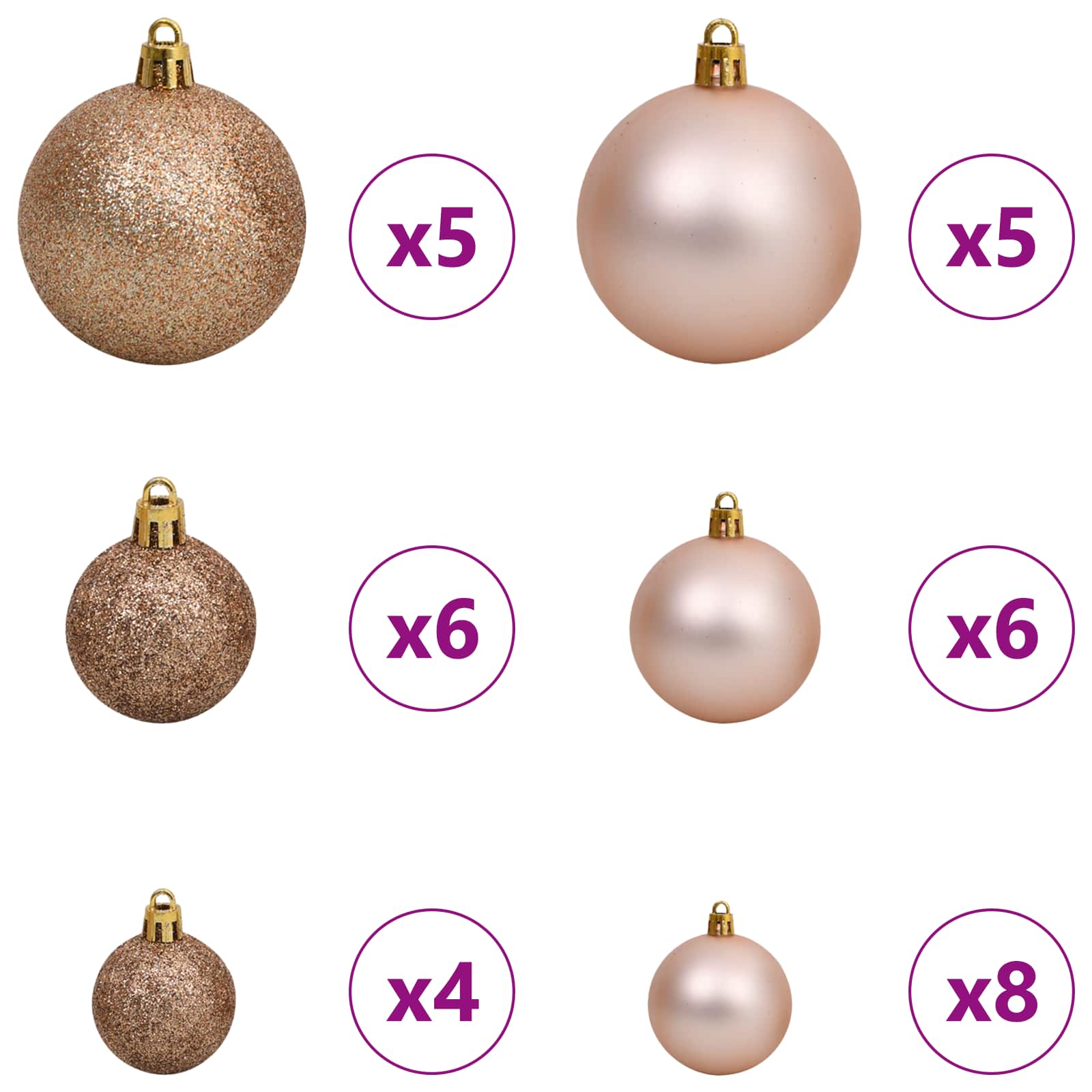 Sapin de Noël artificiel Blanc 80 x 80 x 150 cm PVC et métal - XIOS