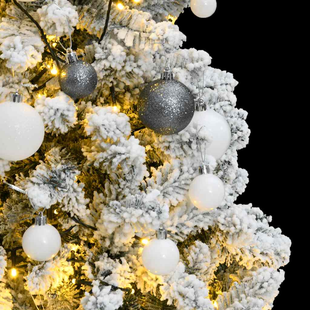 Sapin de Noël artificiel articulé 150 LED et boules 150 cm - XIOS
